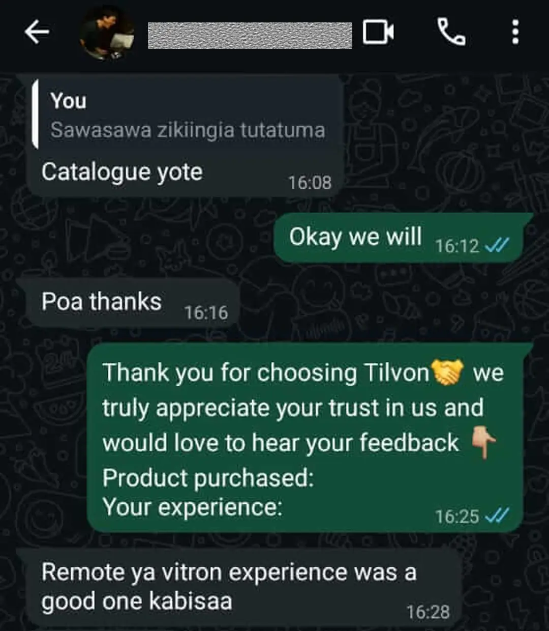 replacement remote nairobi