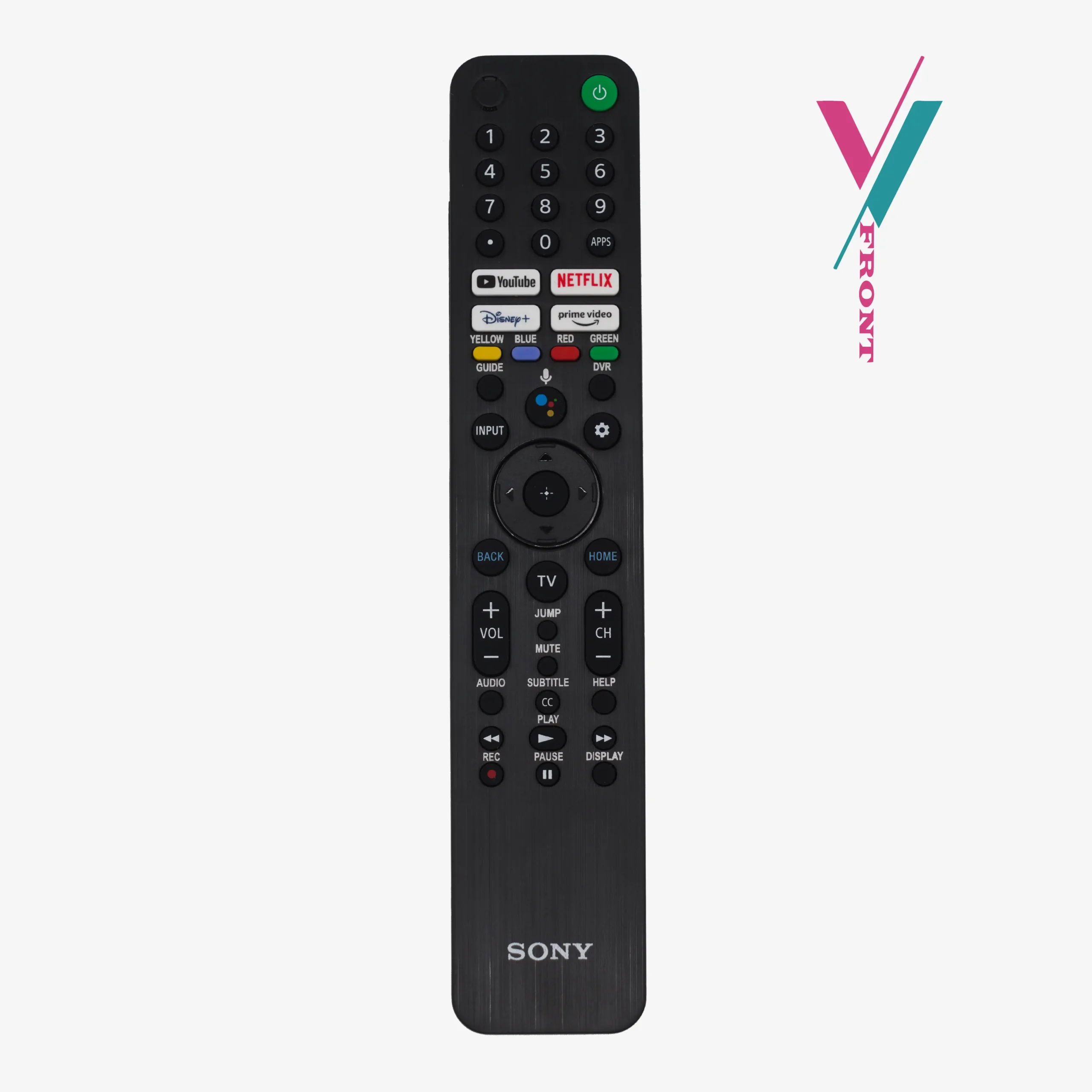 sony tv remote control