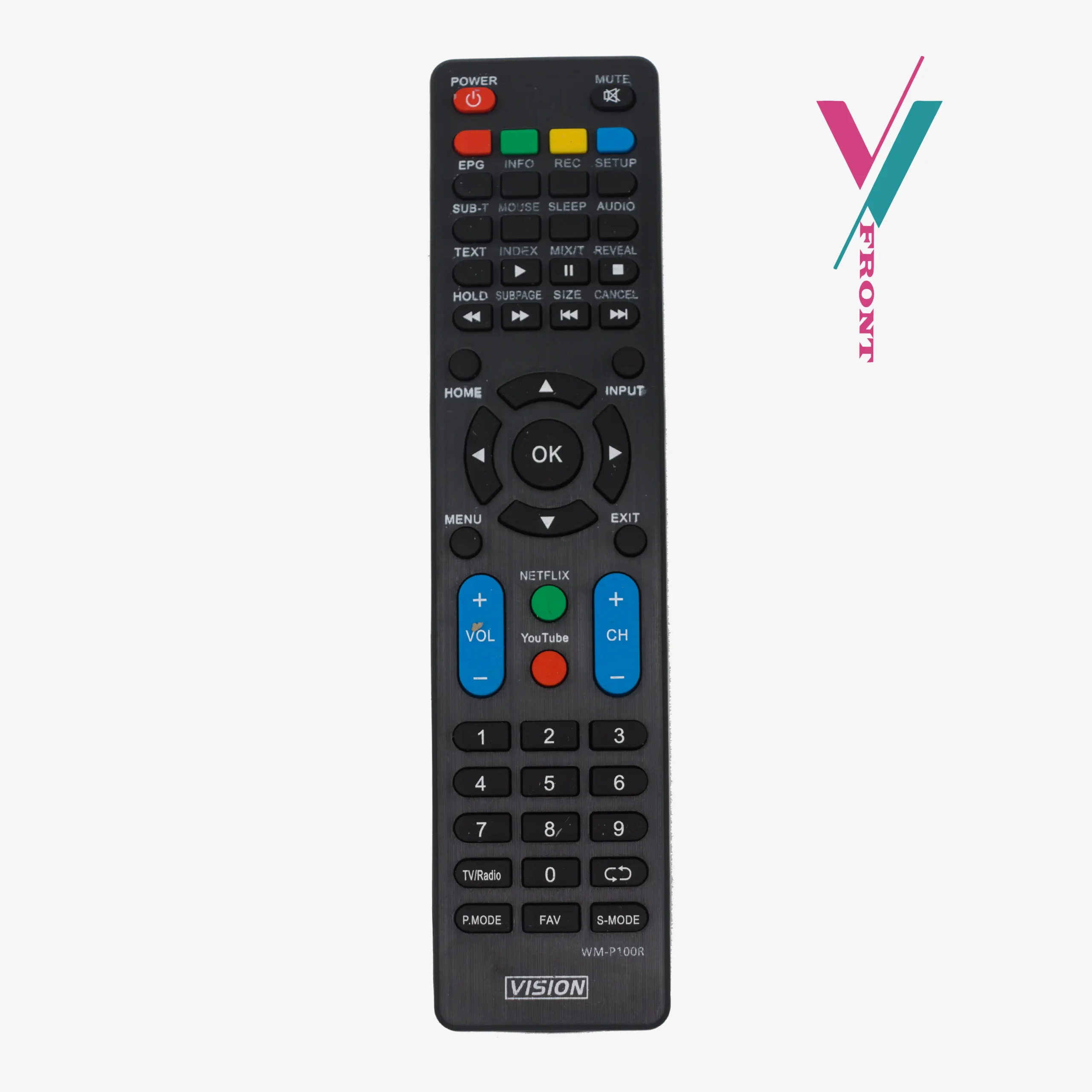 vision tv remote control