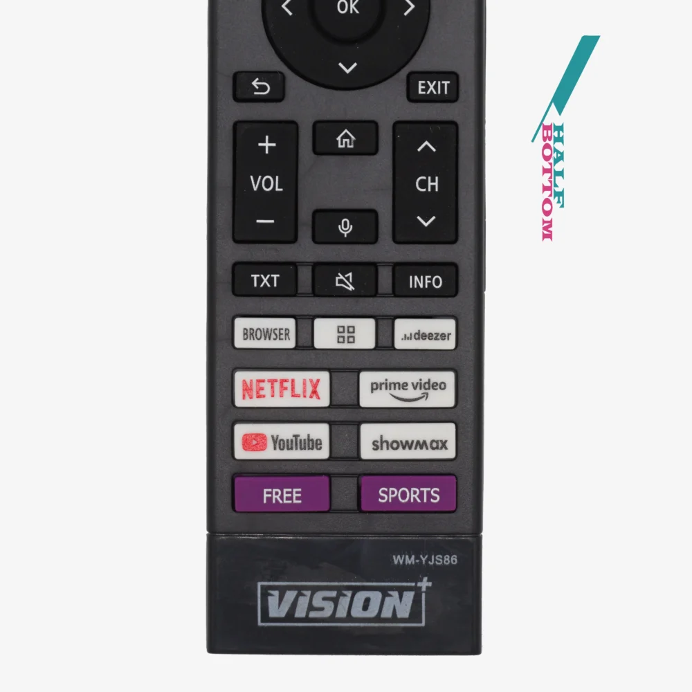 vision tv remote control
