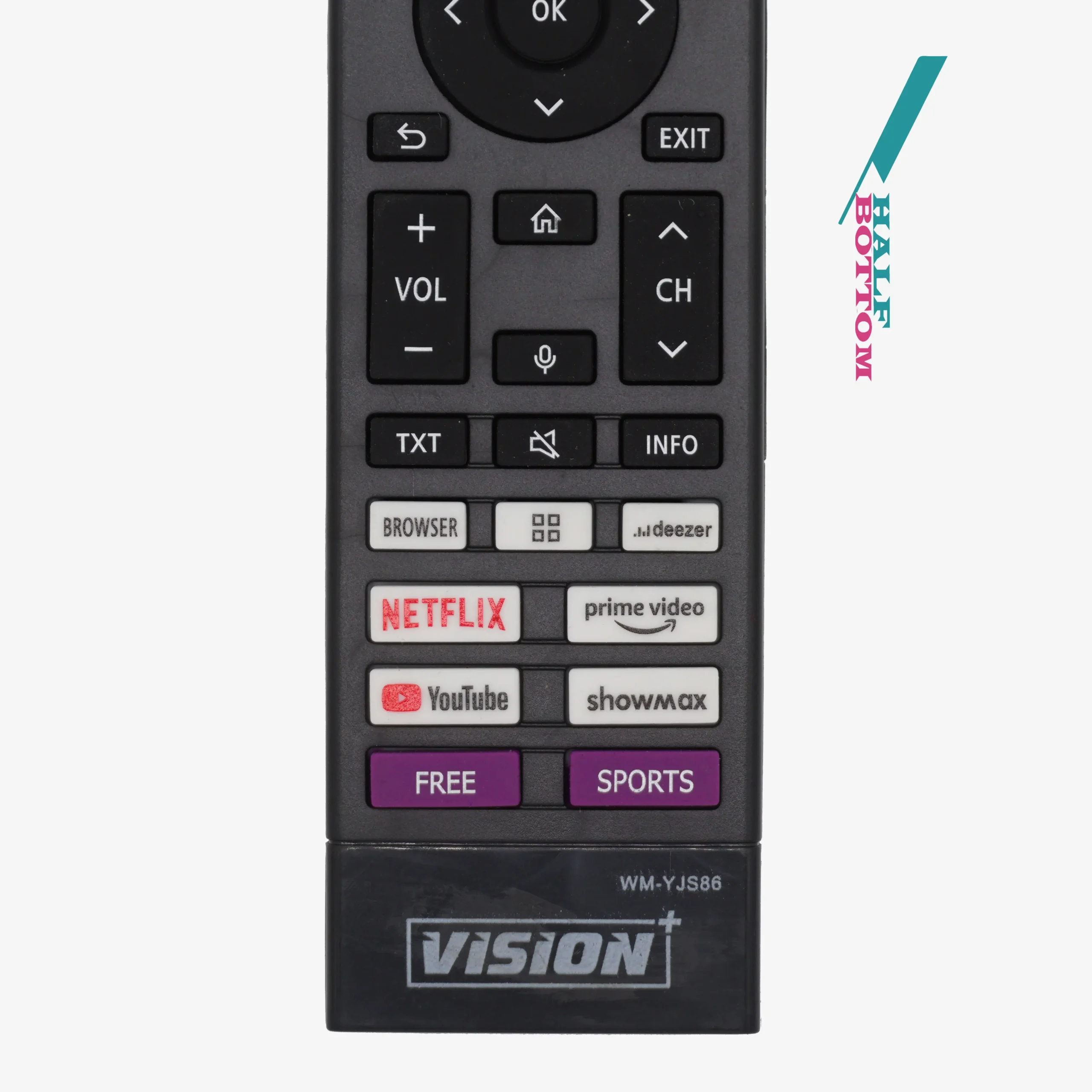 vision tv remote control