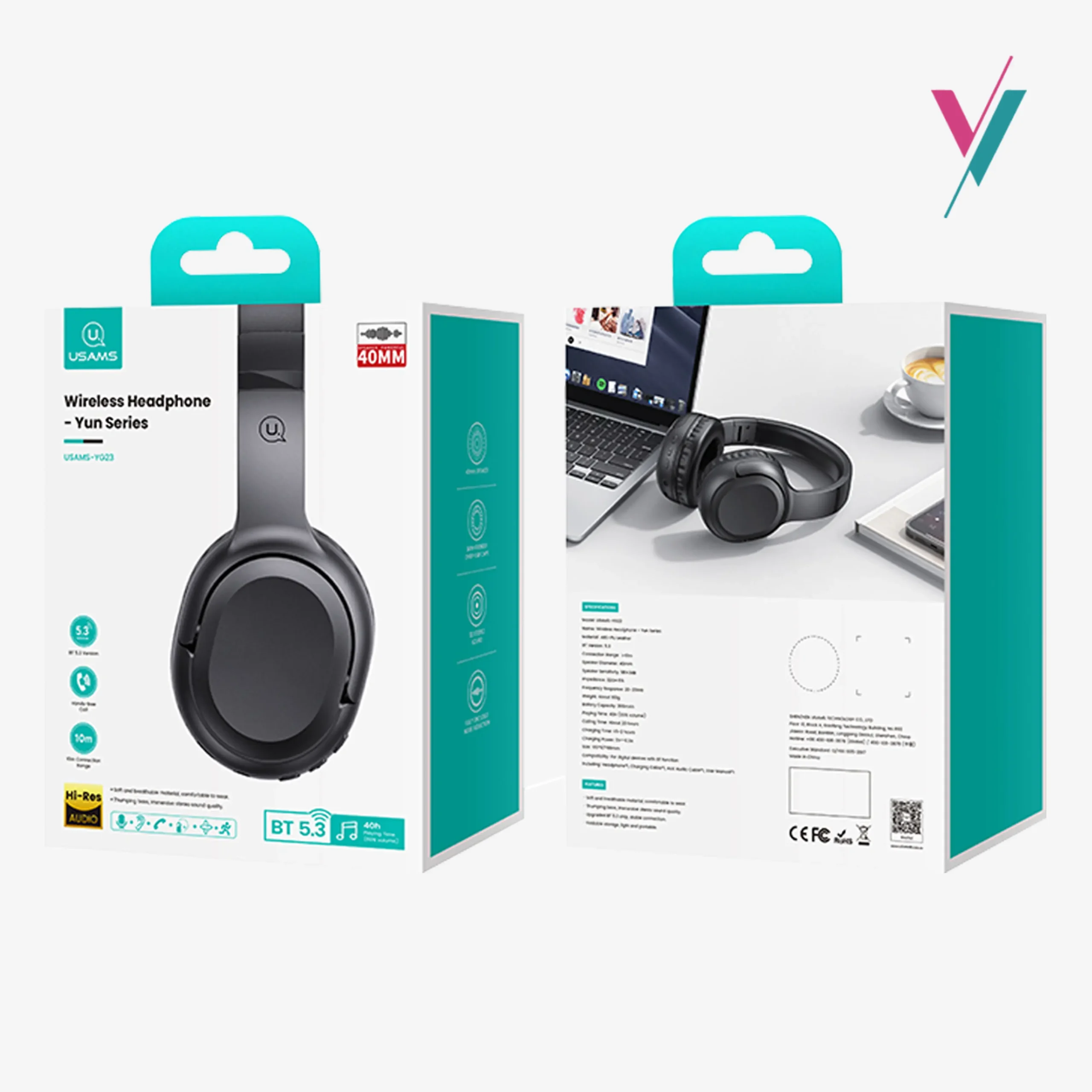 bluetooth black headpones