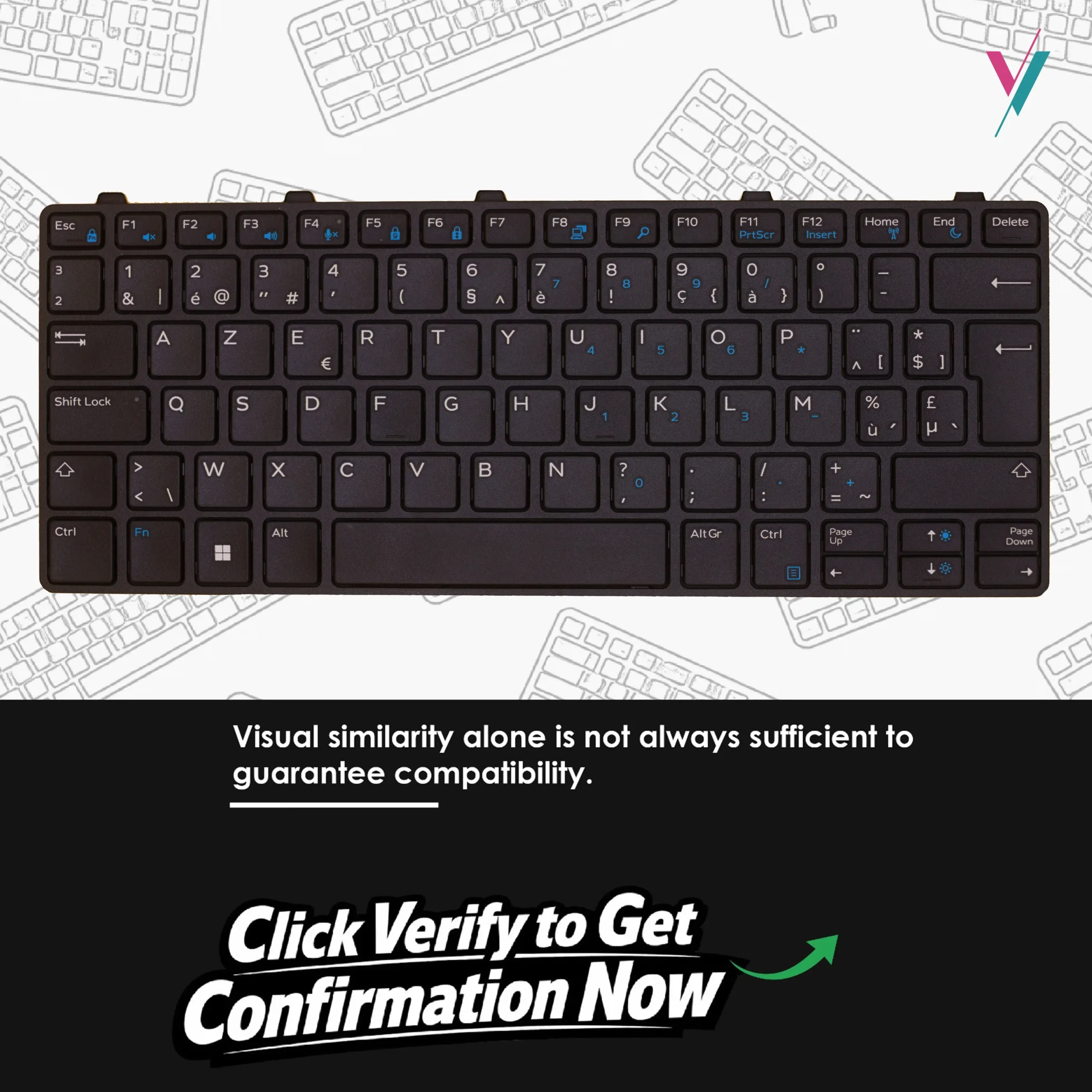 Dell Latitude 3380 keyboard