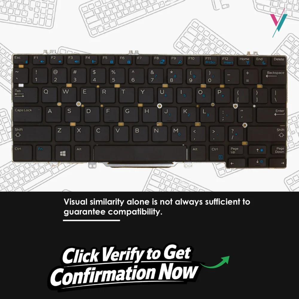 Dell Latitude 7390 Series keyboard