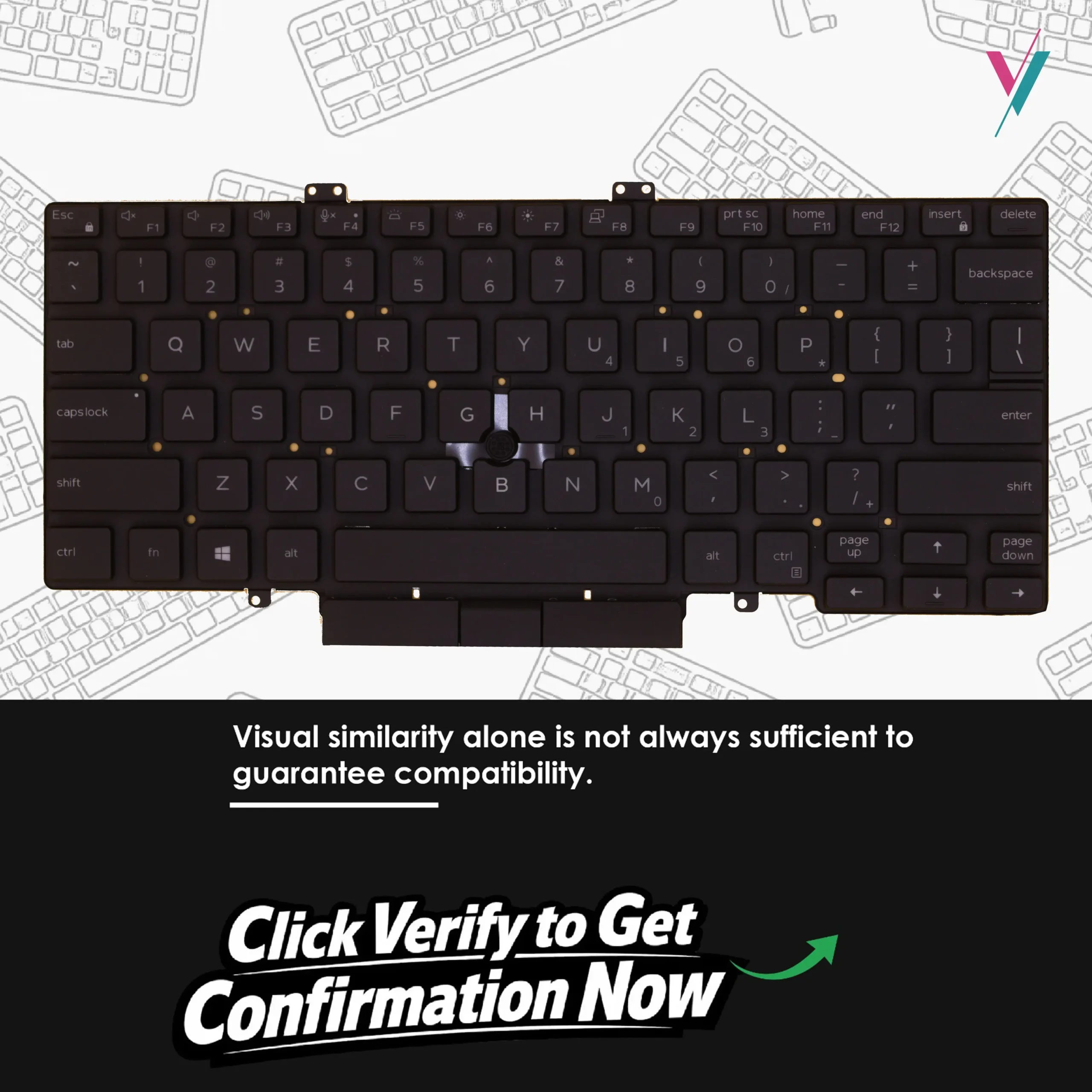 Latitude 5400 replacement keyboard