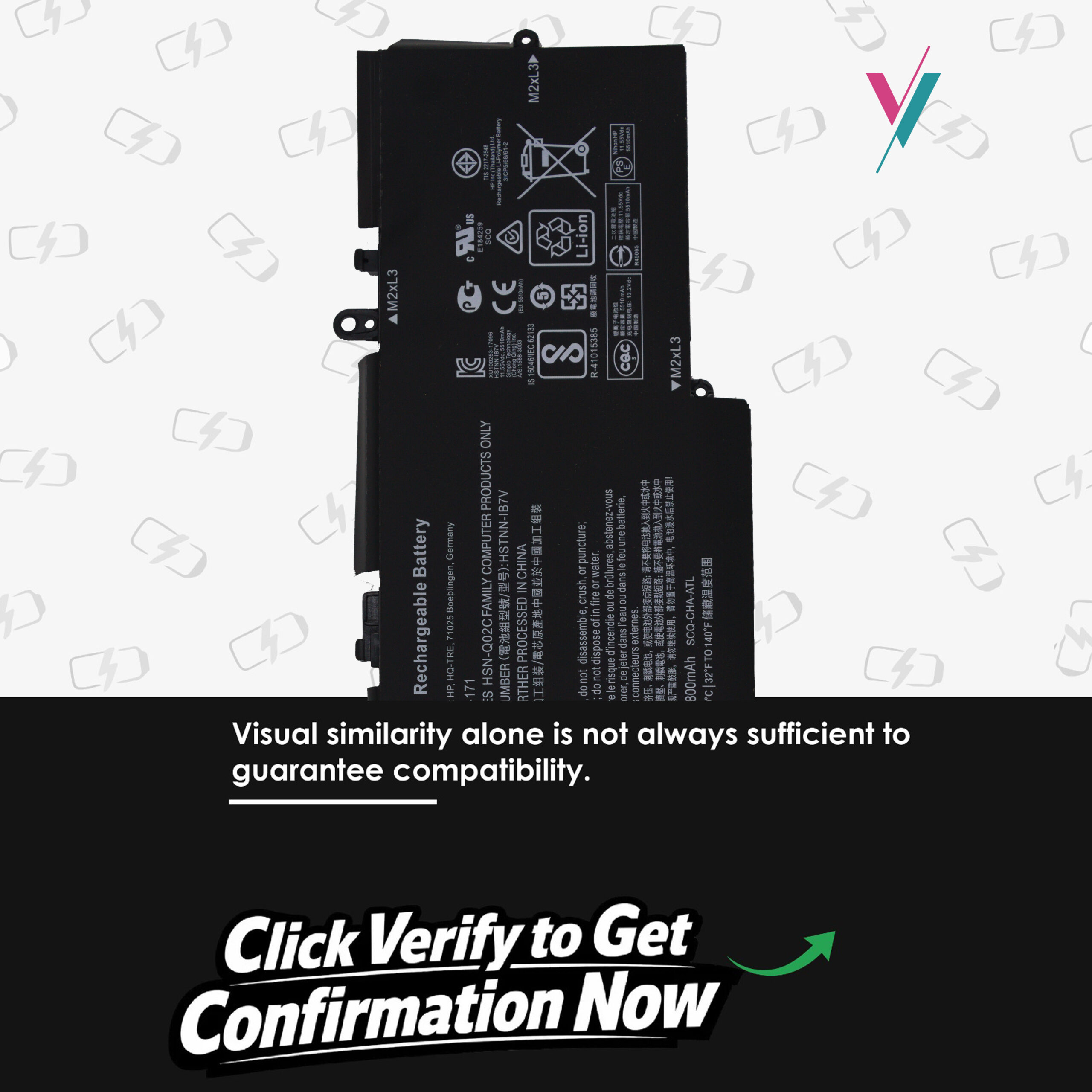 HP BE06XL Laptop Battery for EliteBook 1040 G4, G3 – 67Wh 11.55V Replacement HP Battery