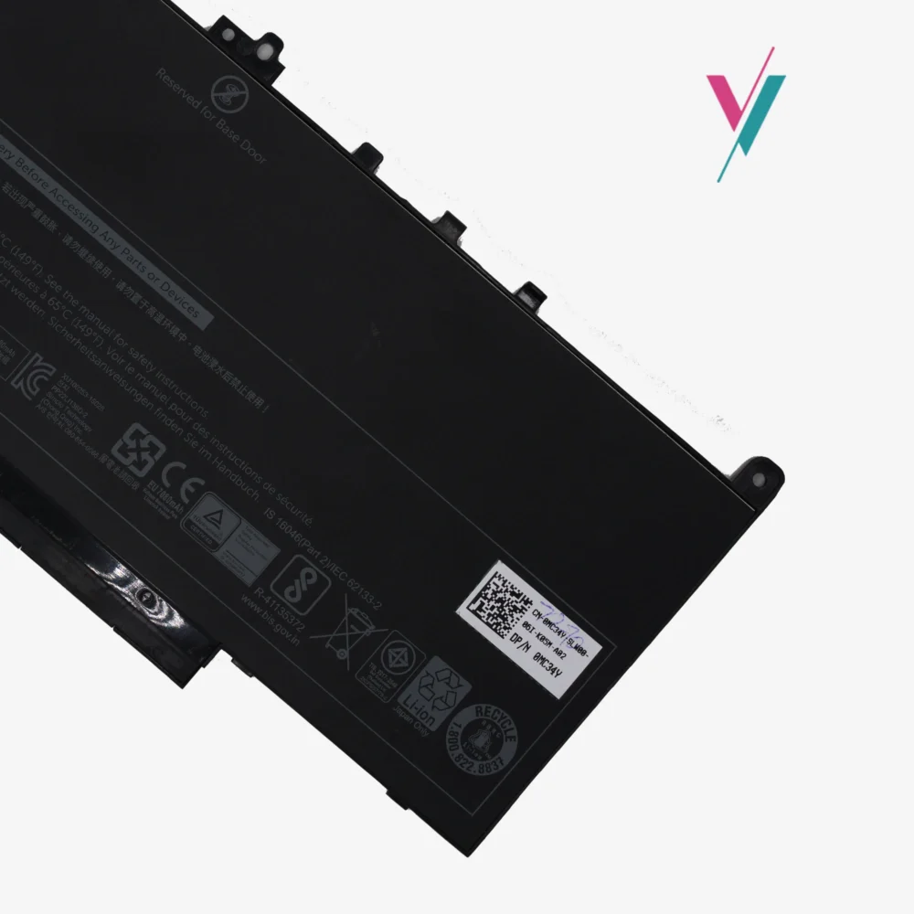 dell Latitude E7270 and E7470 Series replacement battery