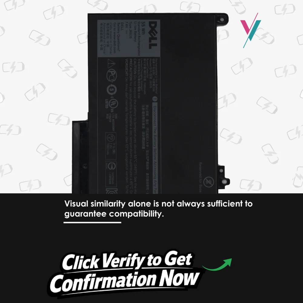 dell replacement battery for j60j5