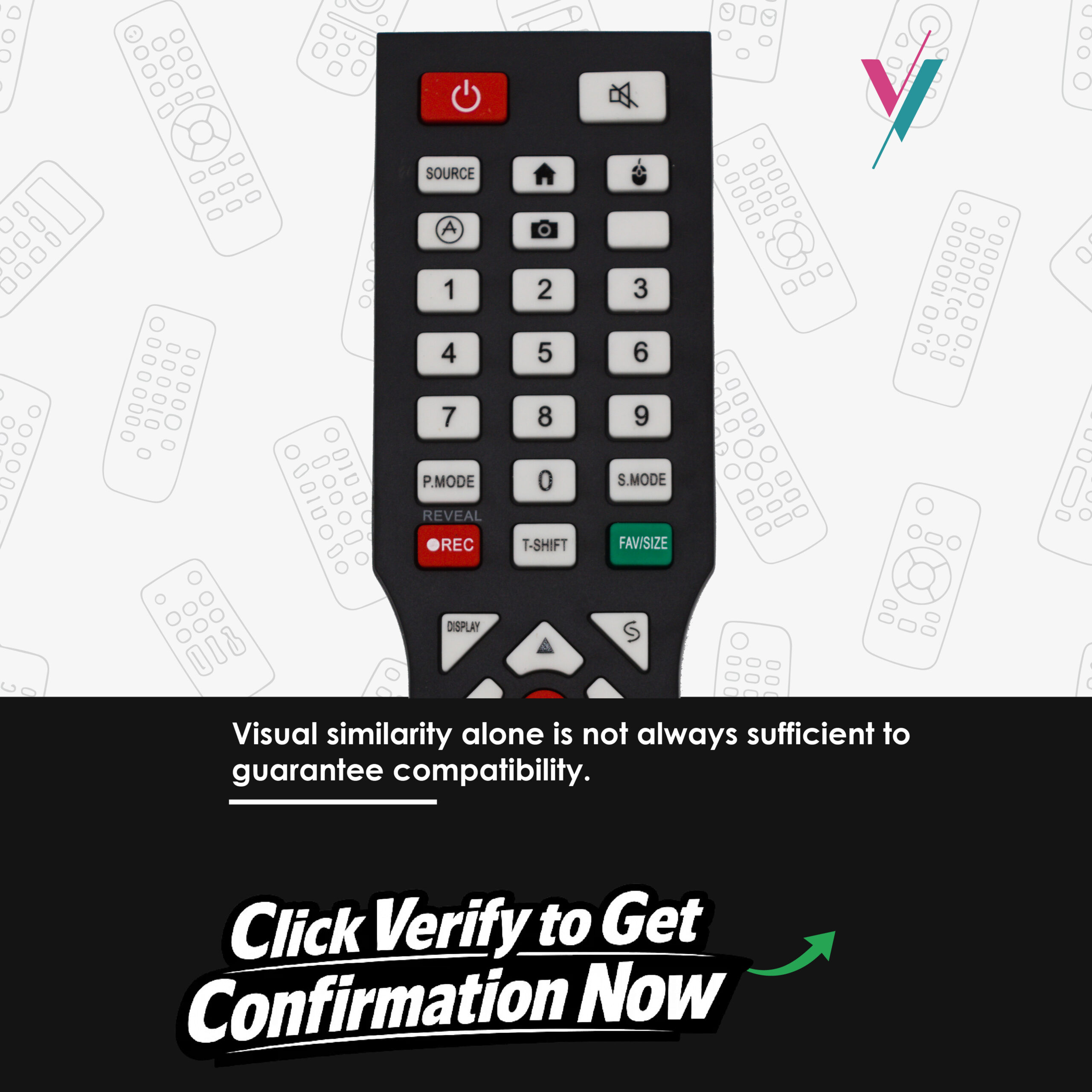 syinix tv remote control WM-YJS72