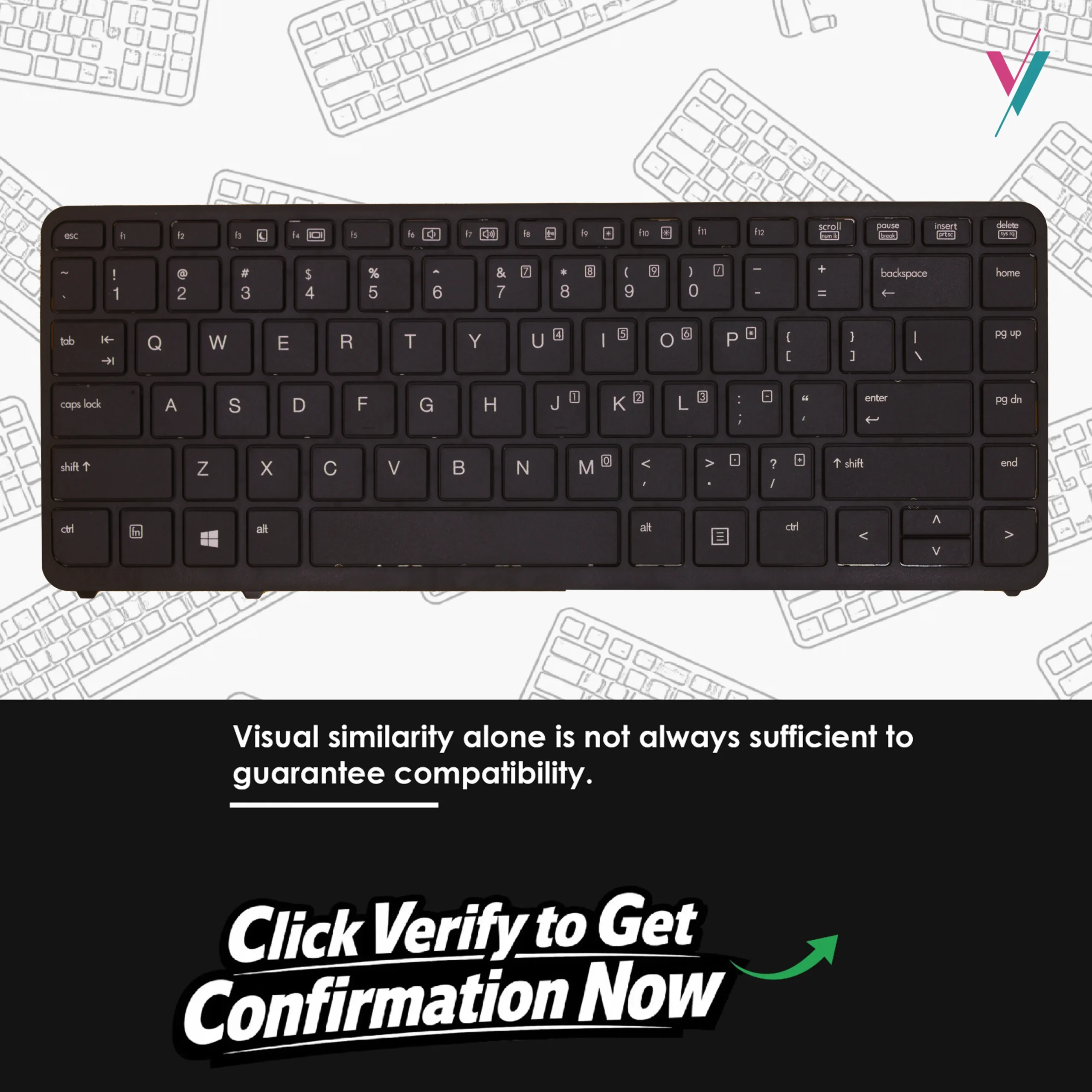 hp replacement keyboard for 840 g1