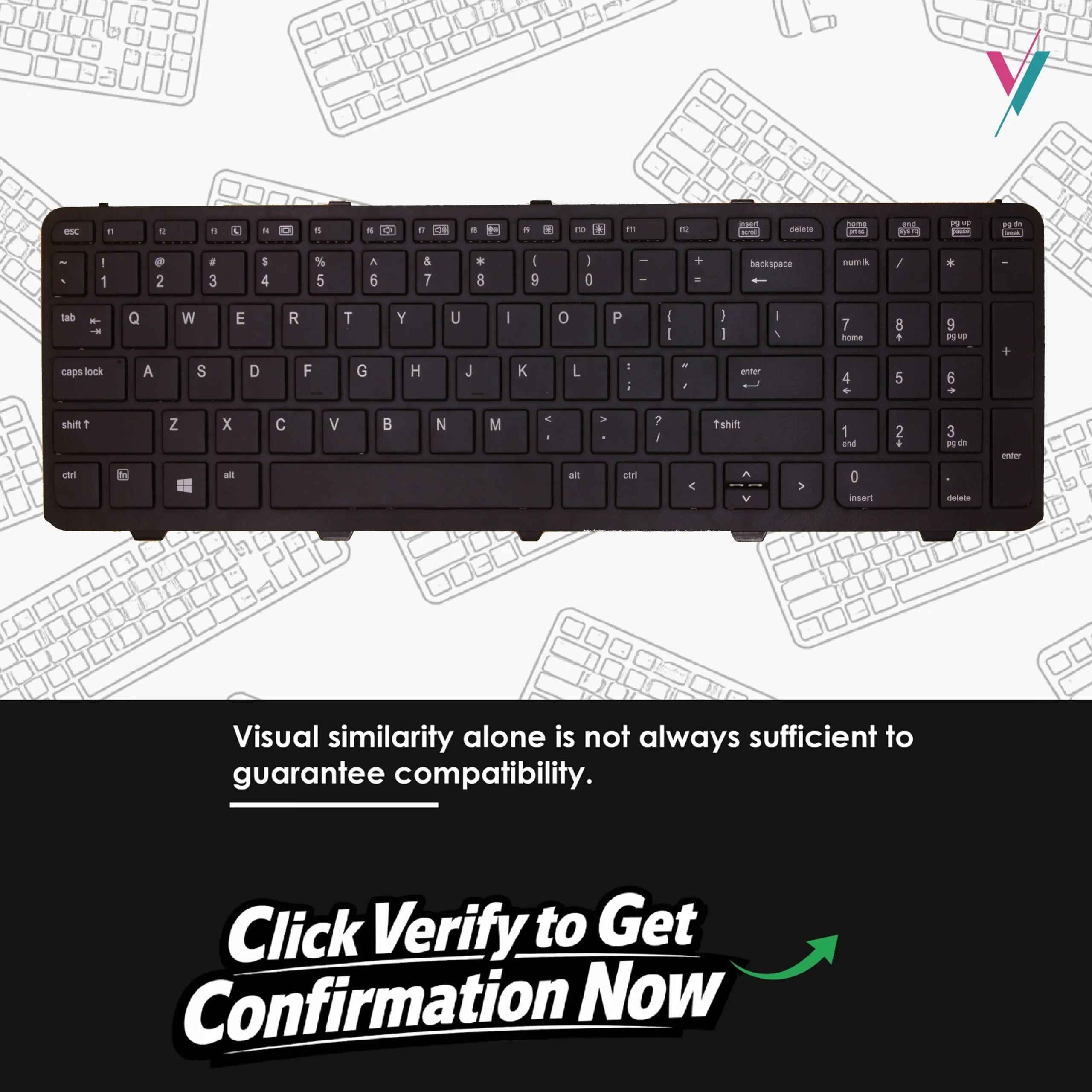 keyboard replacement for hp 450 g1