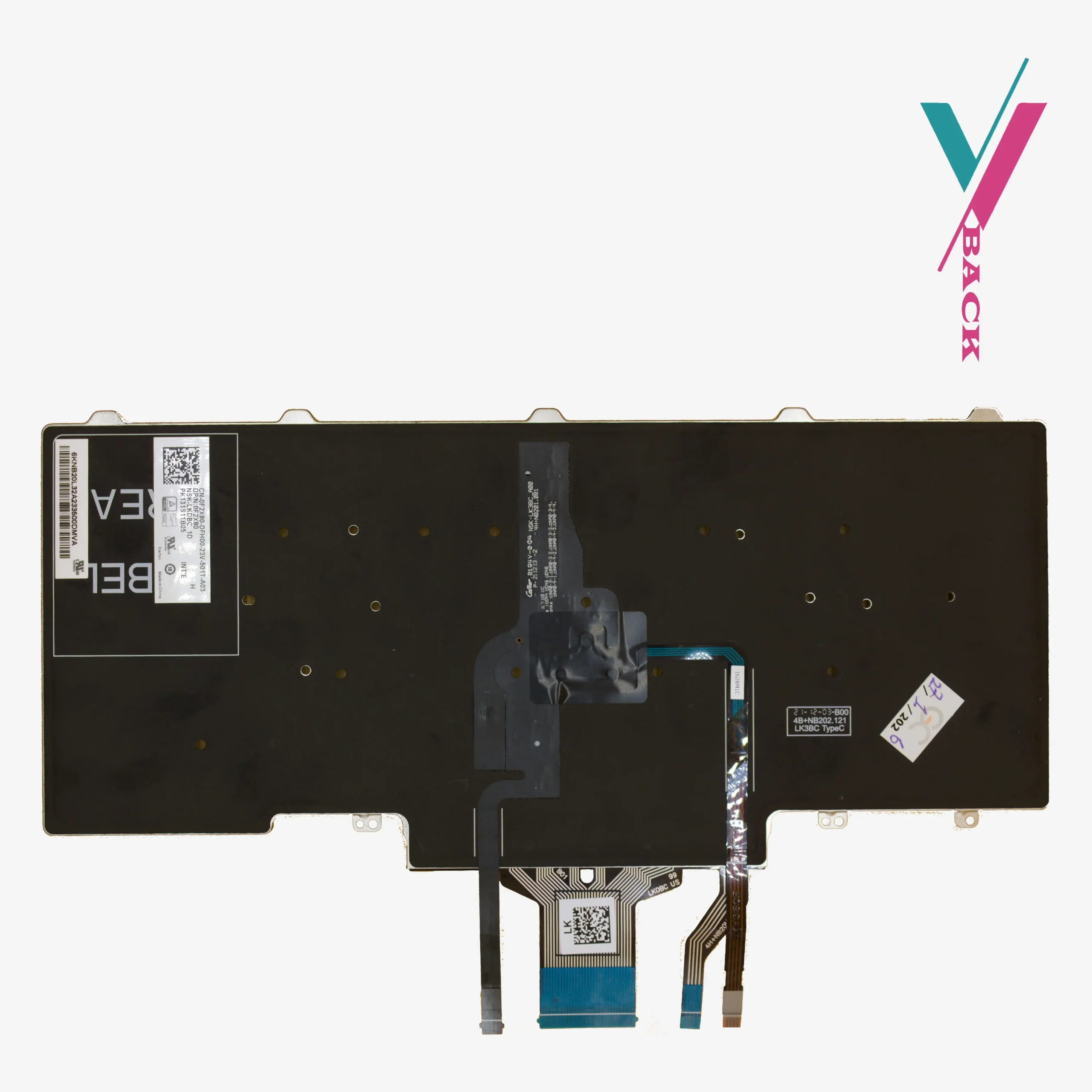 laptop keyboard for dell 5490