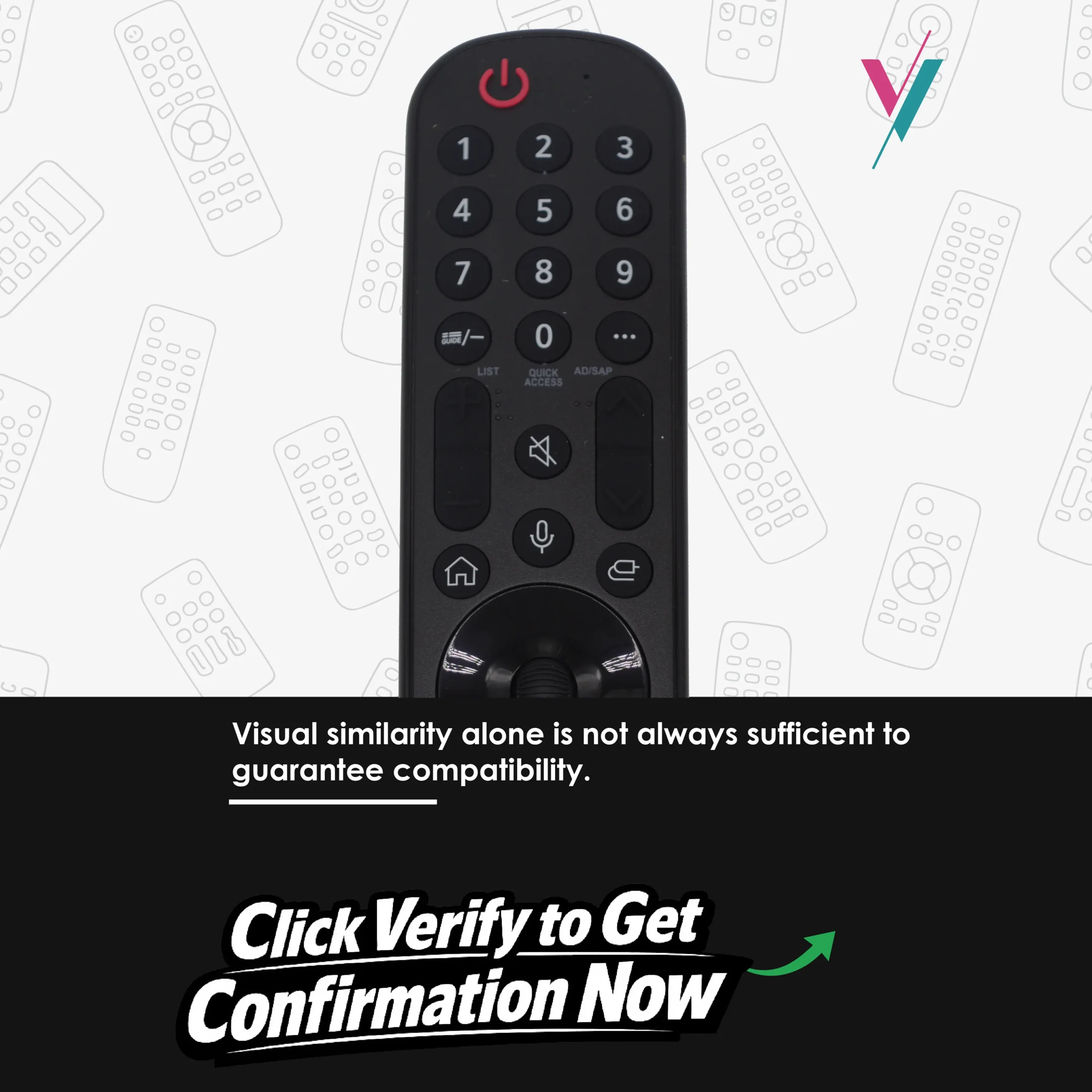 lg magic replacement remote