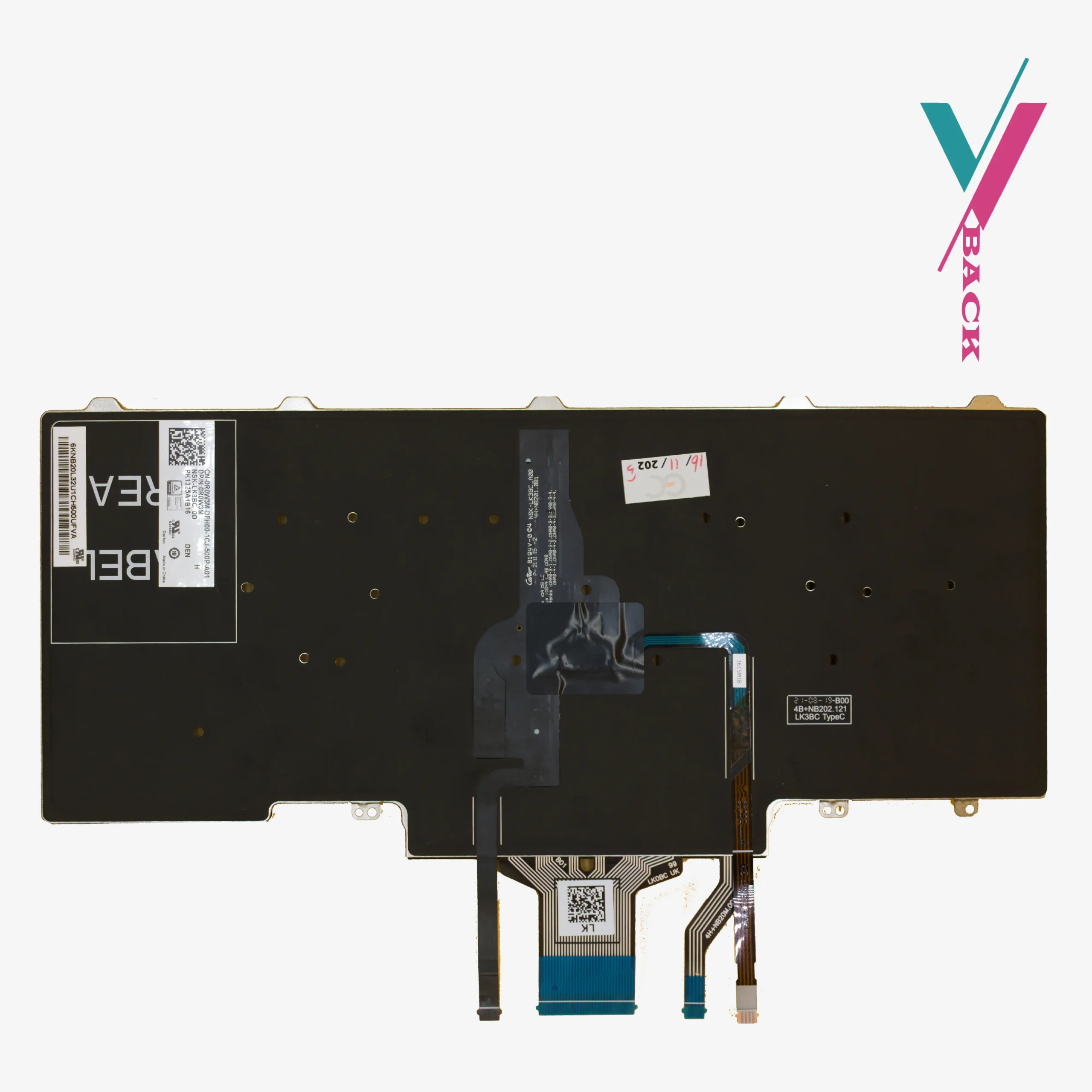 replacement dell keyboard for dell 7490