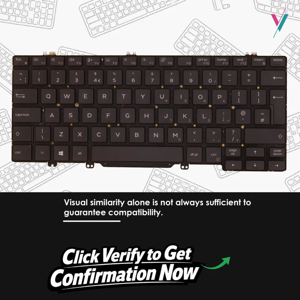 replacement keyboard for dell 7300