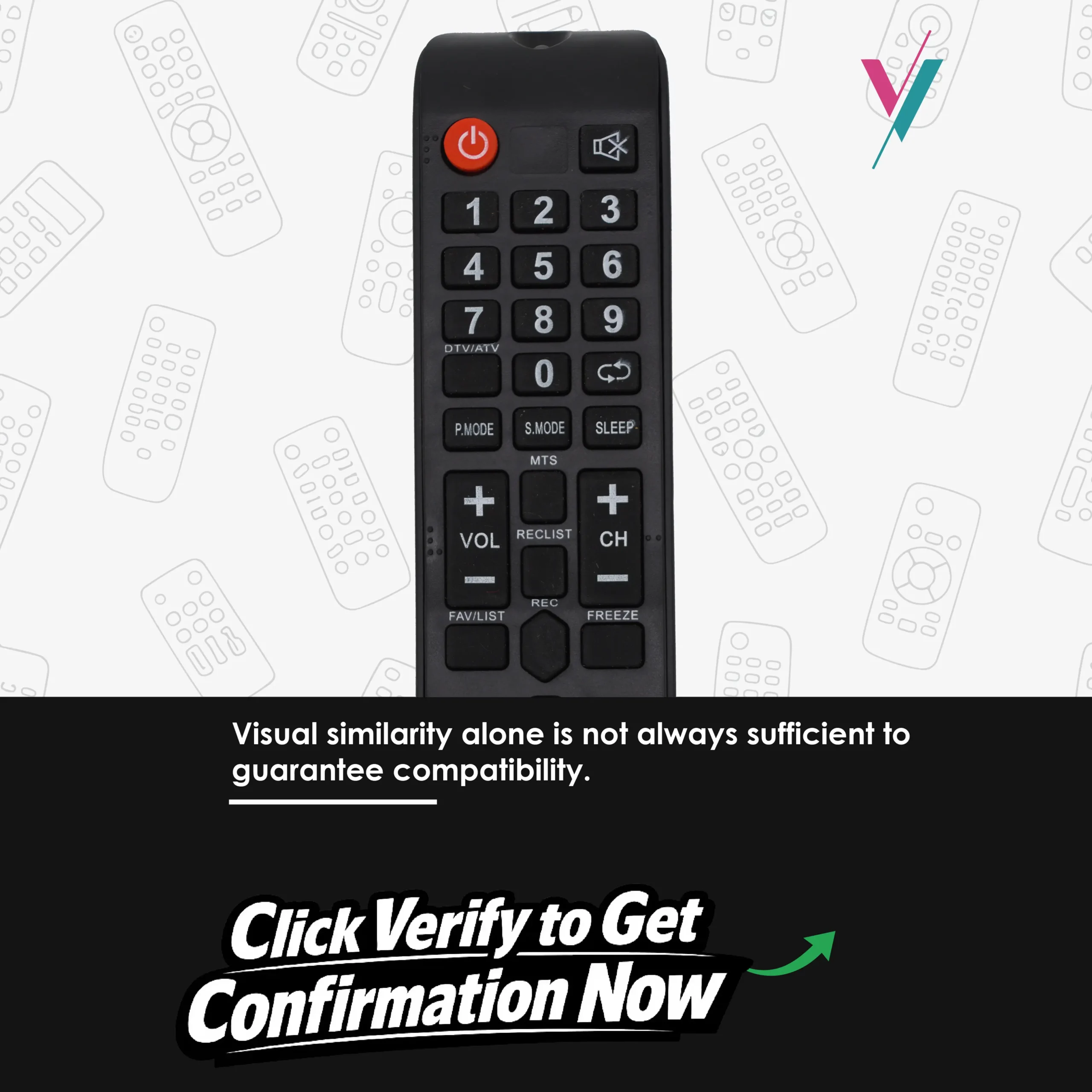 sayona tv remote controller