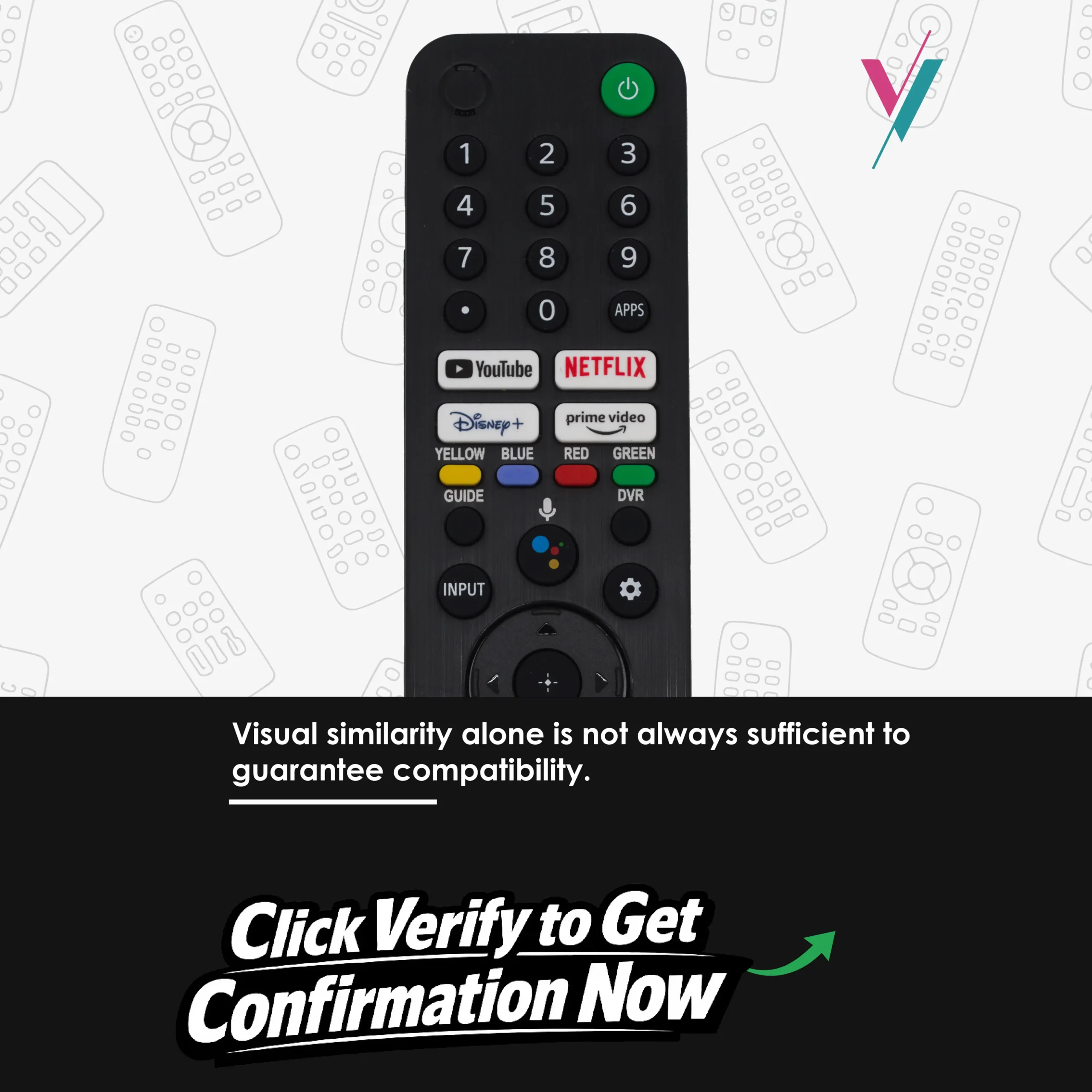 sony smart tv replacement remote