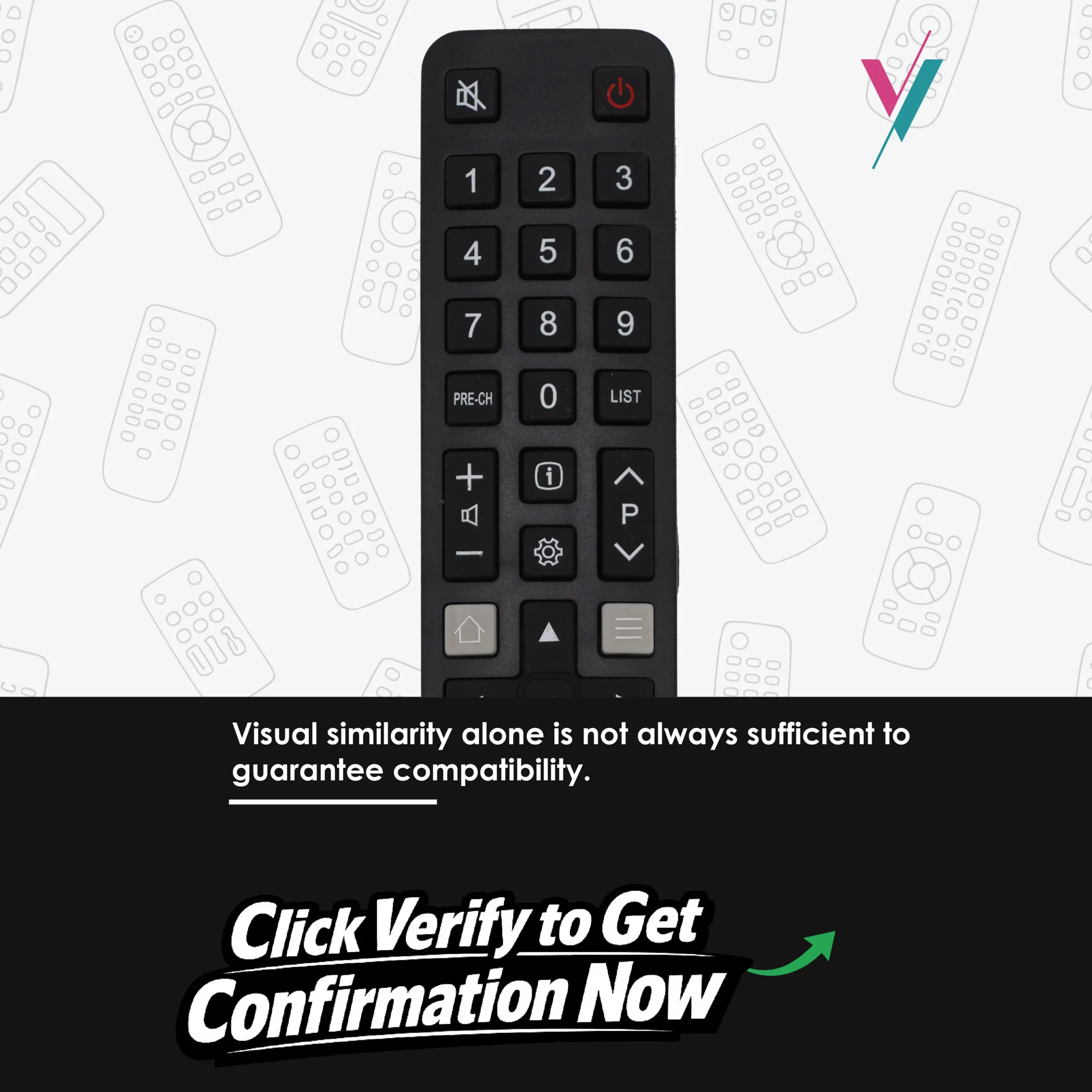 tcl smart tv remote controller