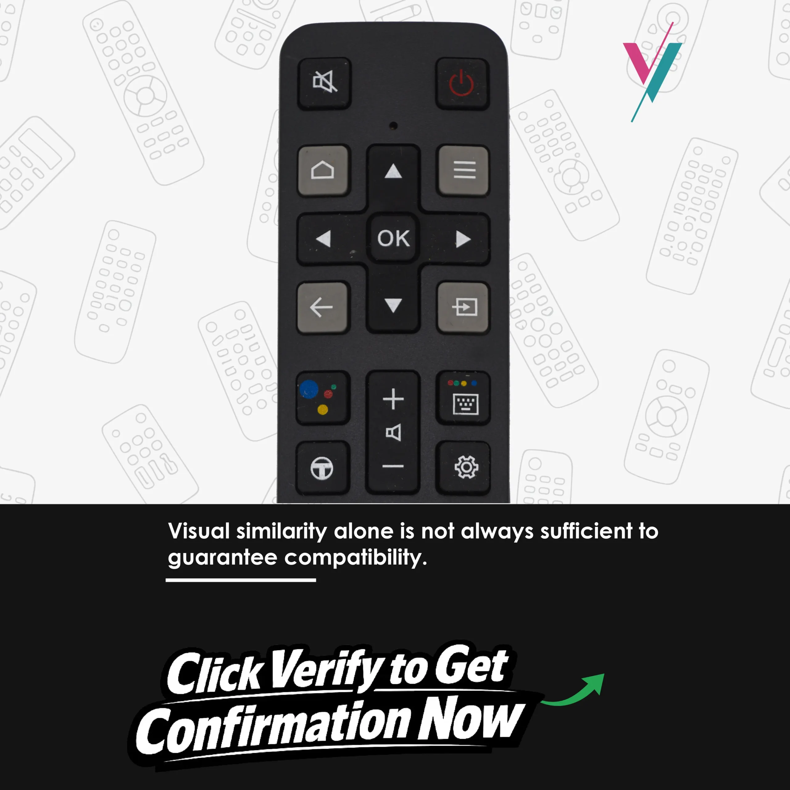 tcl tv remote replacement