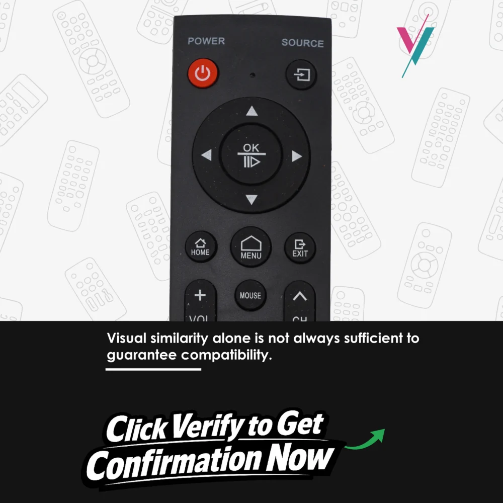 vision plus replacement remote