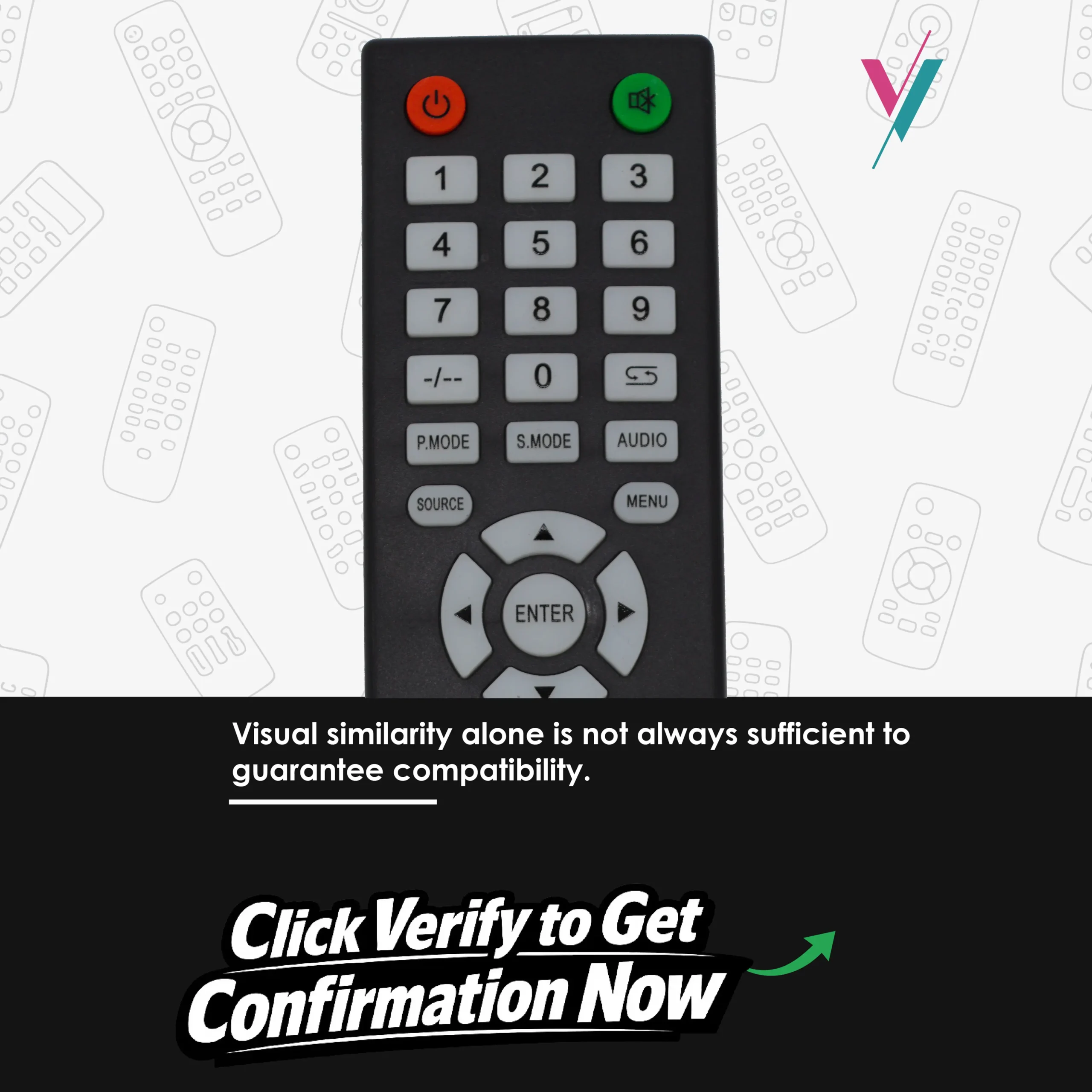 vitron tv remote controller