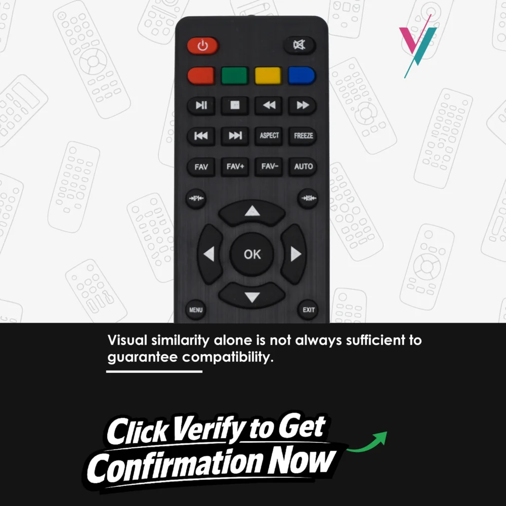 vitron tv replacement remote