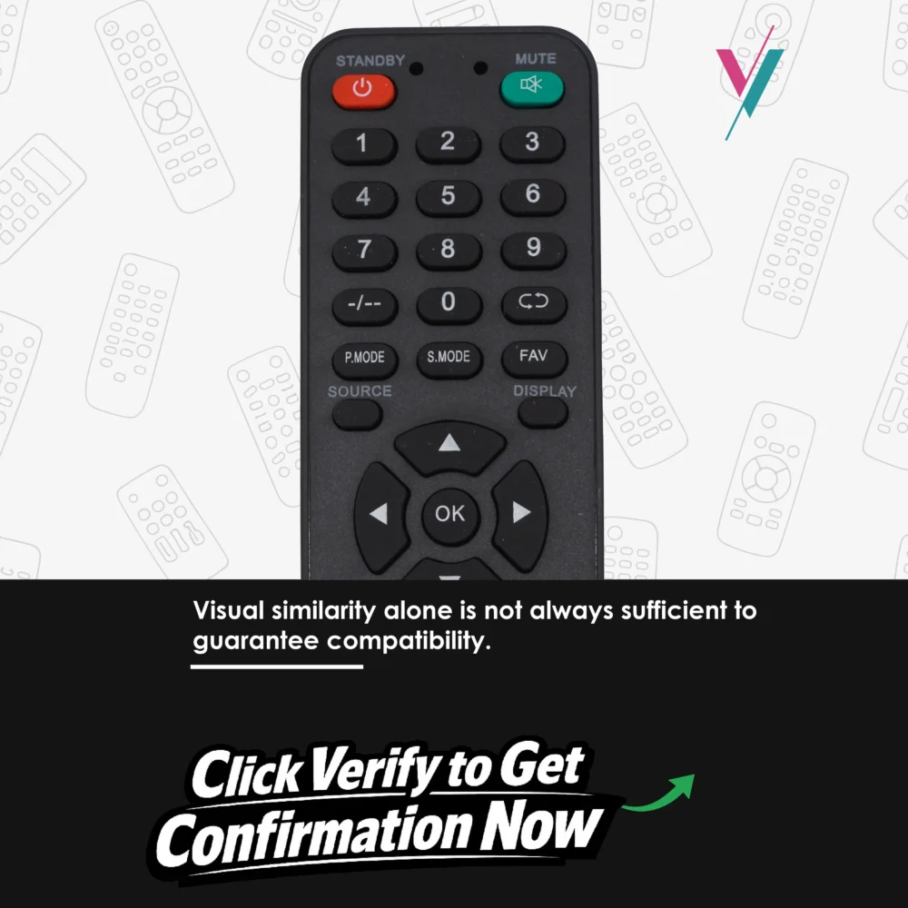 vitron tv replacement remote controller